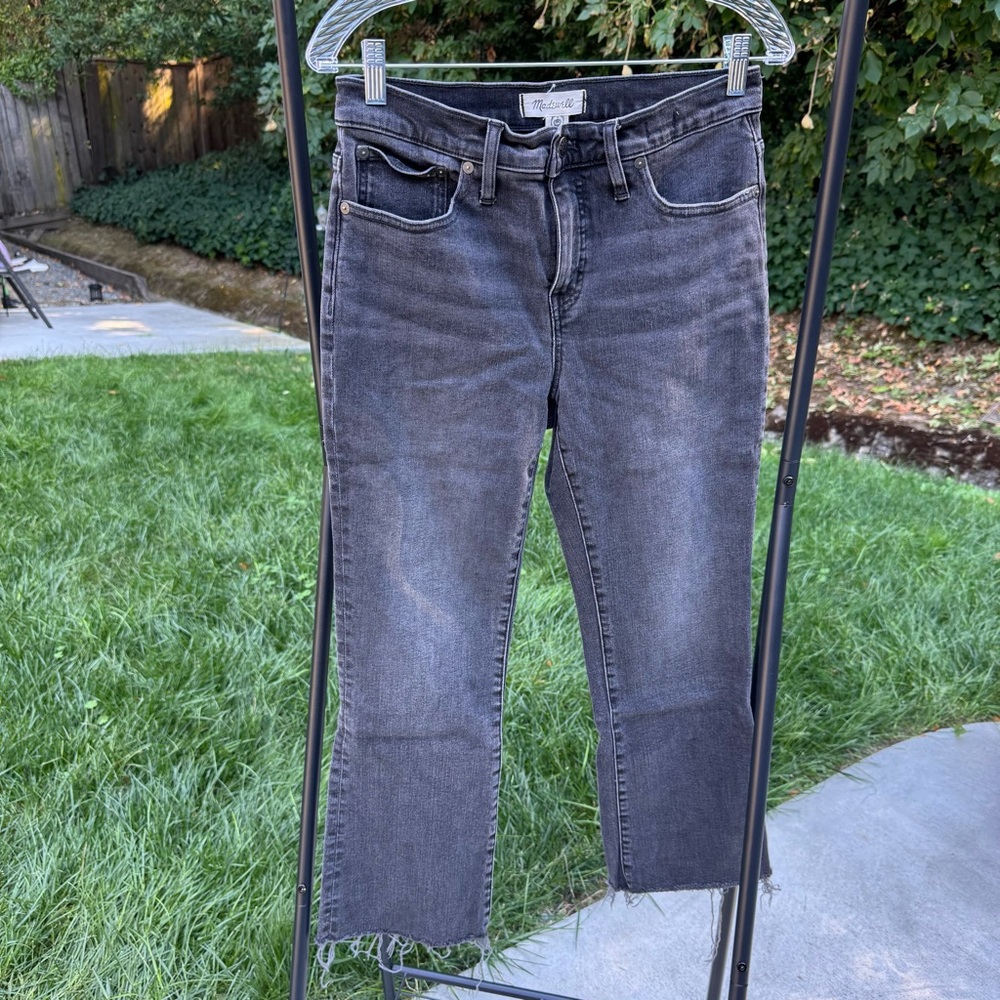 Madewell Straight Crop Jeans